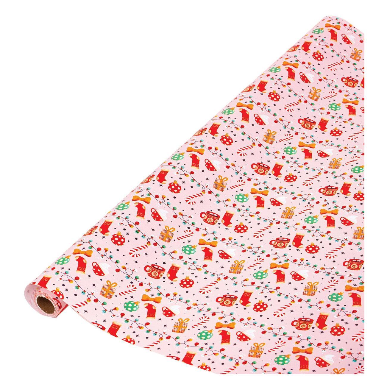 Бумага подарочная Золотая сказка BIG SIZE НГ 0,7х10м Cosy XMAS