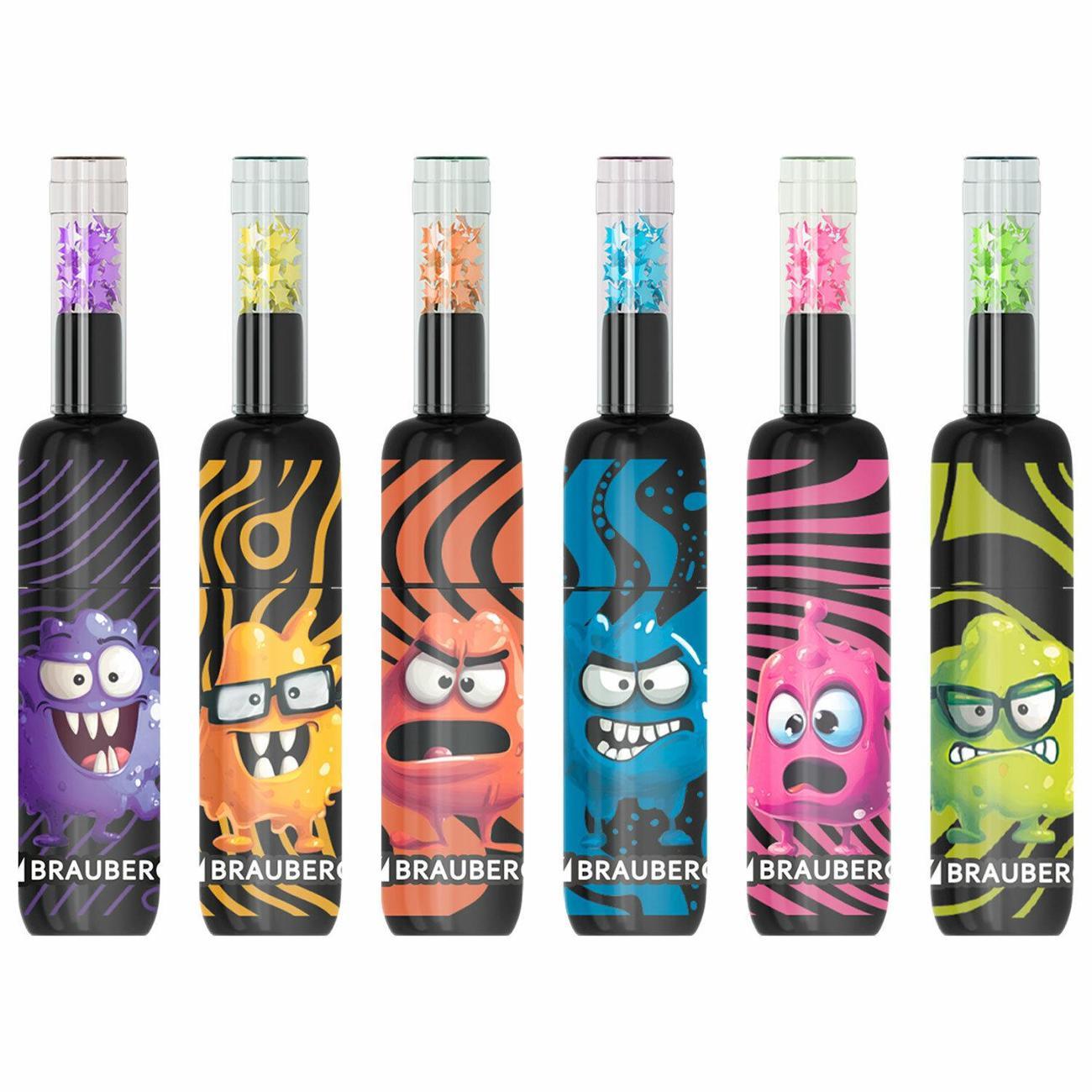 Текстовыделитель Brauberg Brg Монстрики 6 Цветов