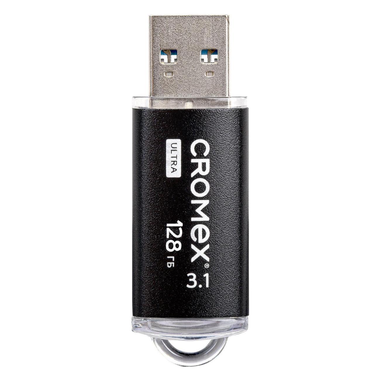 Карта памяти CROMEX 128GB Ultra USB 3.1, черный, 514165