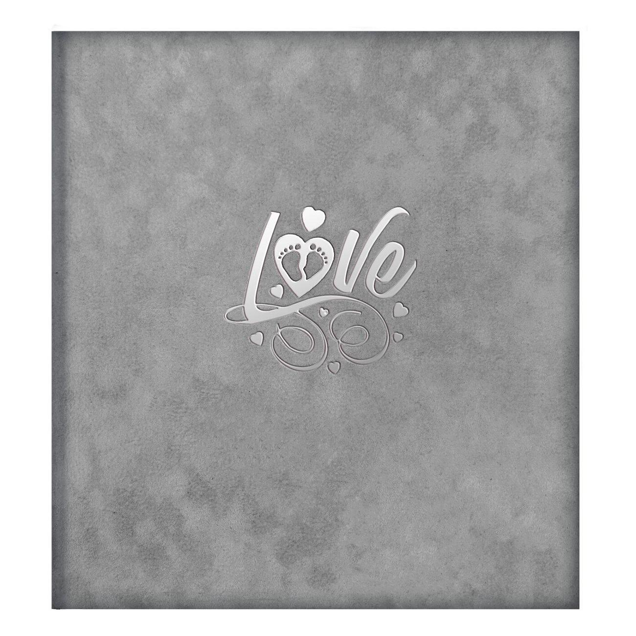 Альбом для фотографий Brauberg 32л 23*25см серый 391422 фото