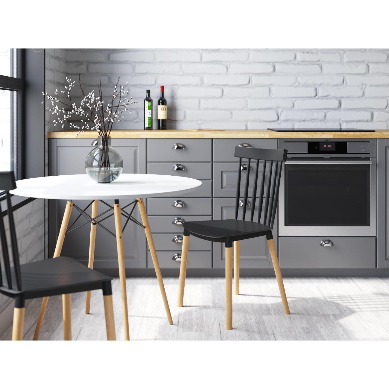 Стул Stool Group для кухни обеденный Field, пластик темно-бирюзовый (комплект 4 стула)