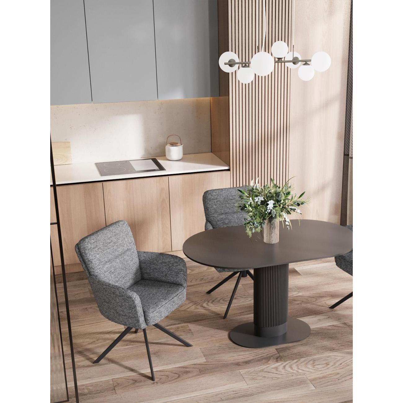 Стул Stool Group для кухни обеденный Rue, темно-серый