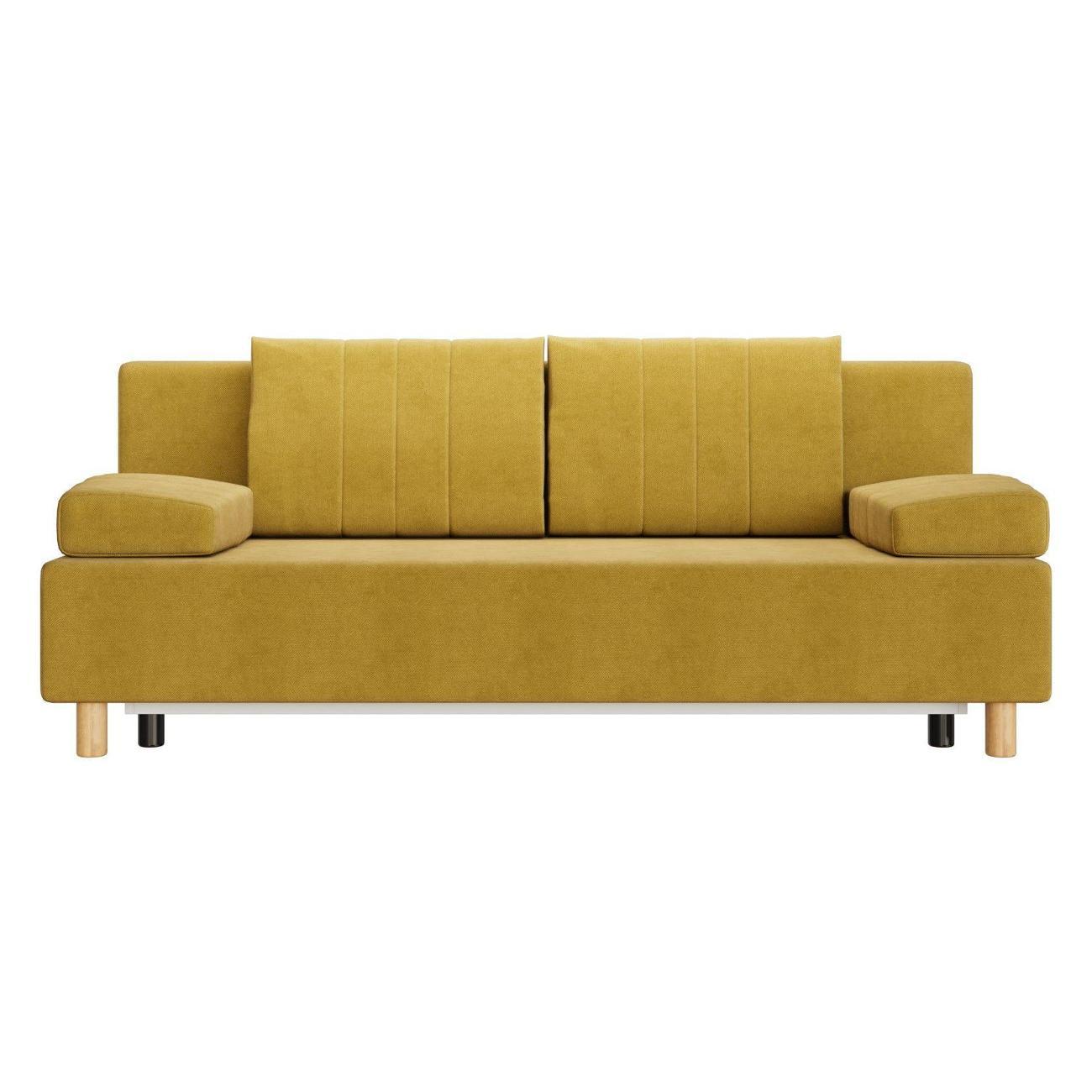 Диван Правила мебели Милорис 56670 желтый (194527)