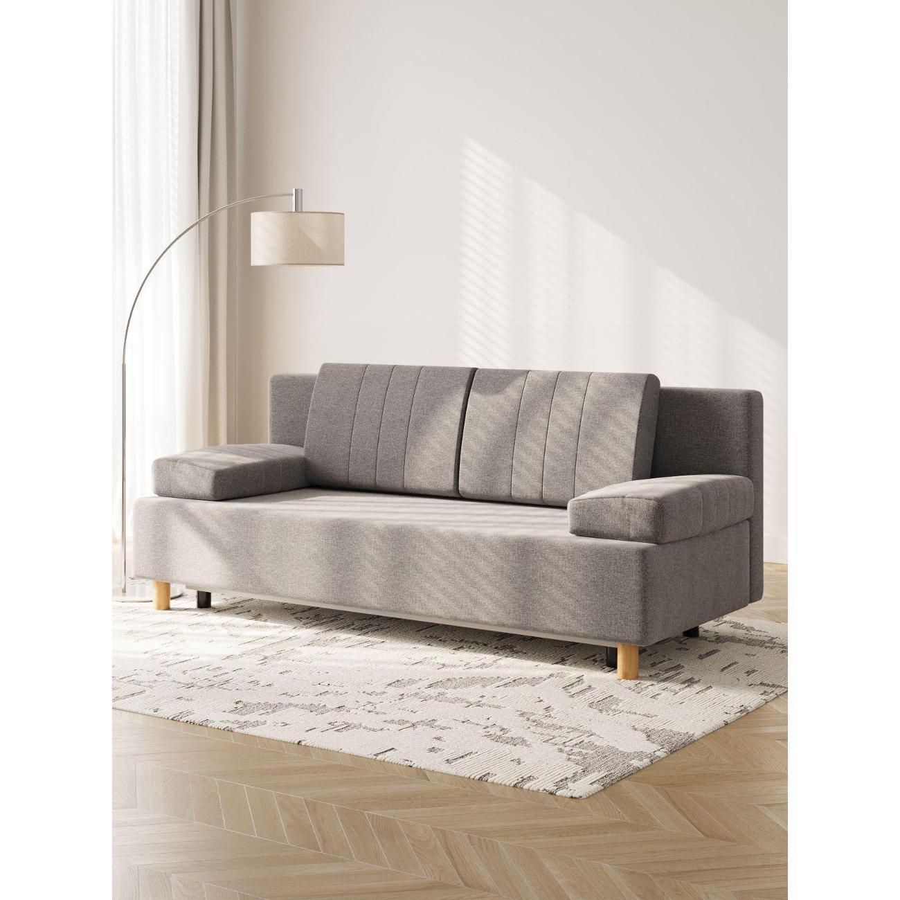 Диван Правила мебели Милорис 56670 серый (194524)