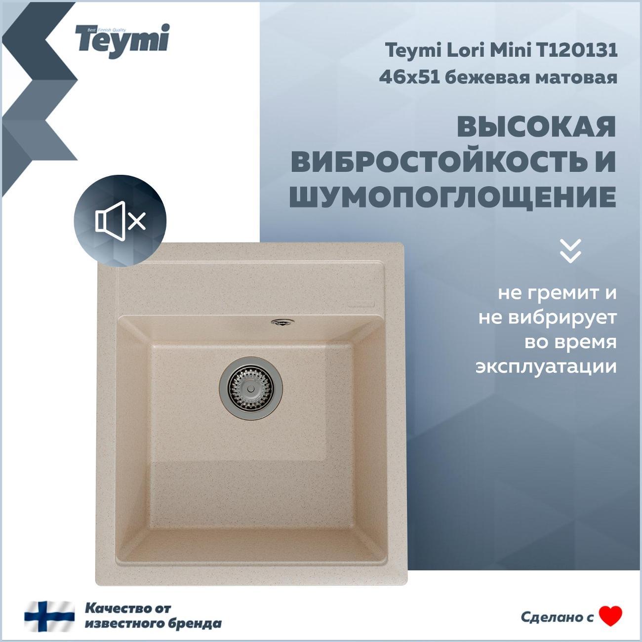 Раковина для кухни Teymi Lori Mini T120131