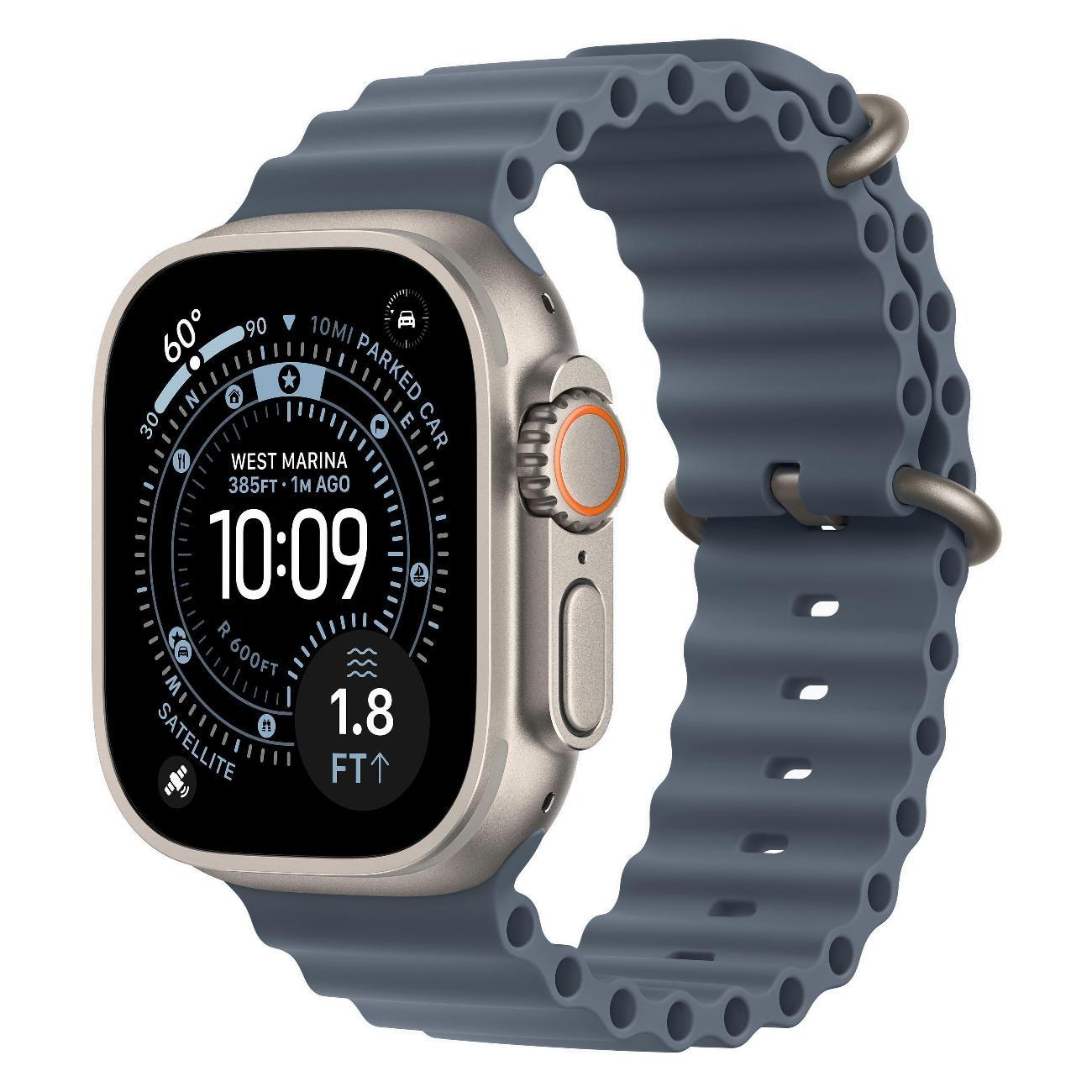 Смарт-часы Apple Watch Ultra3 49mm Natural Ocean Band Anchor Blue