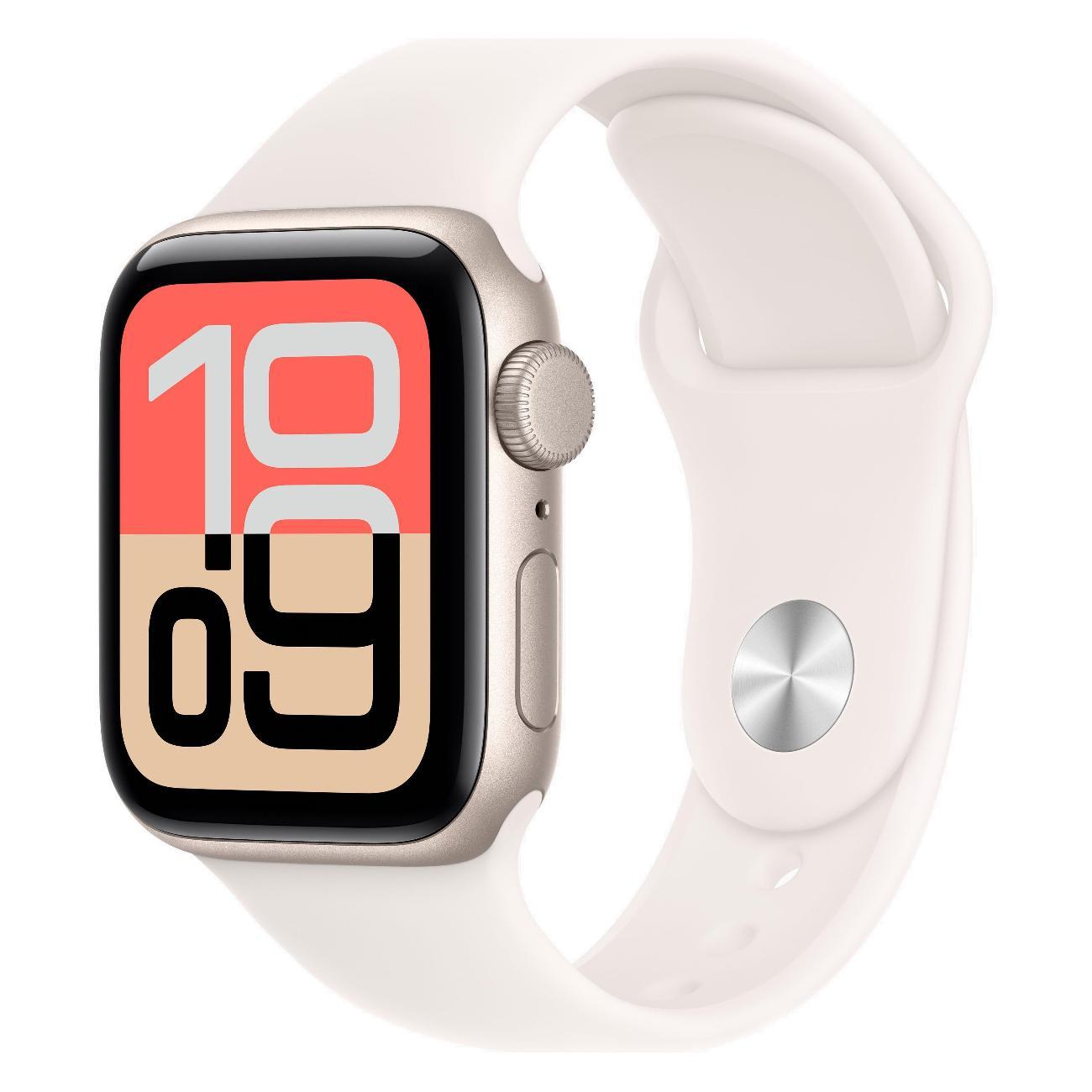 Смарт-часы Apple Watch SE 40mm Starlight Aluminum Light Blush Sport Band