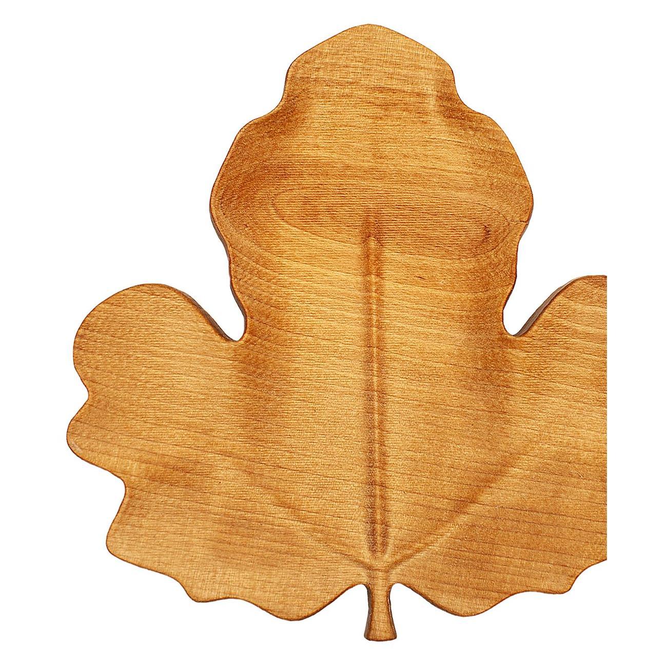 Декоративное блюдо Uneca для сервировки "Клён" ДРП-04/1