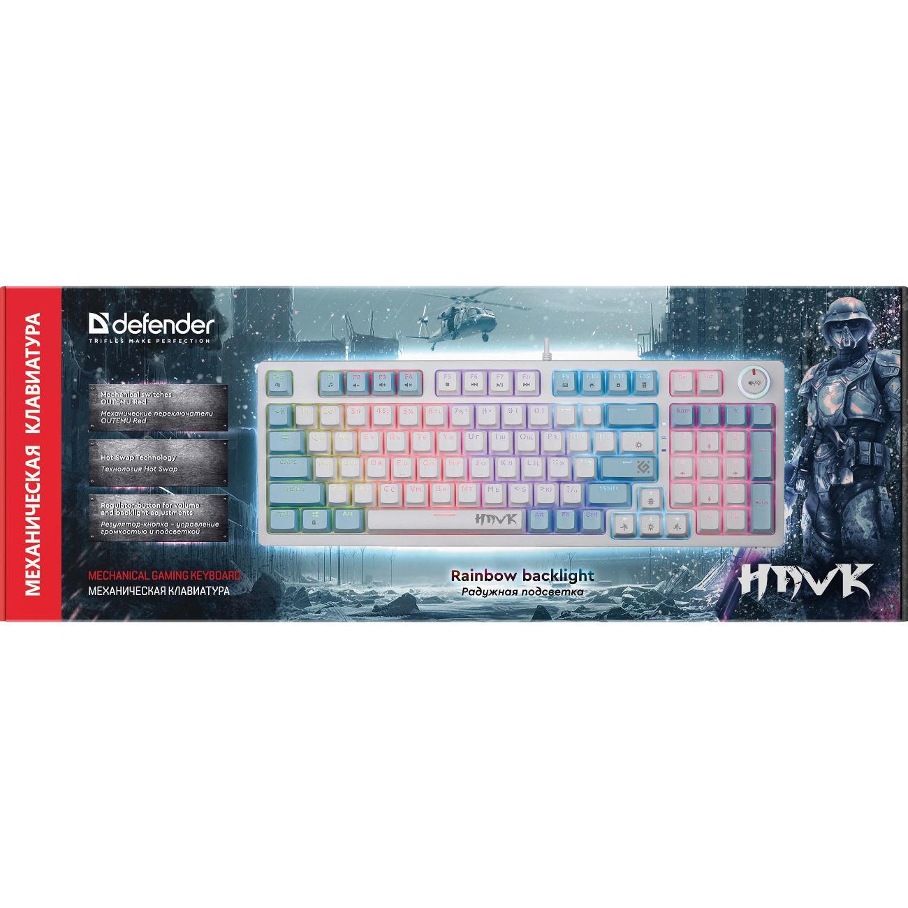 Игровая клавиатура Defender Hawk GK-418