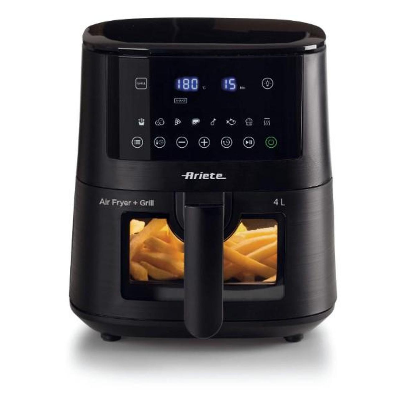 Фритюрница Ariete Glass DGT 4633 ченрный фото