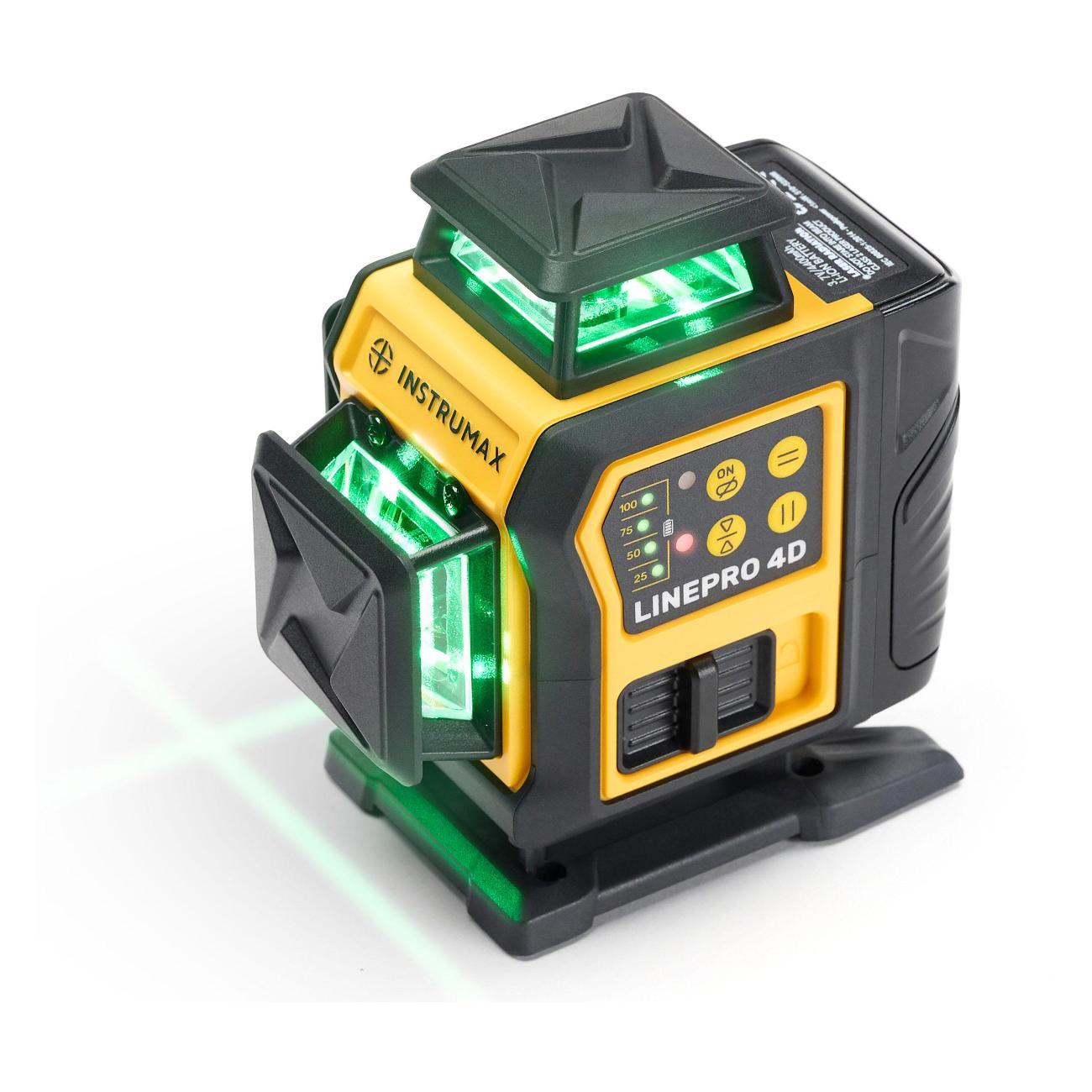 Профессиональный лазерный уровень Instrumax LinePRO 4D BAZA