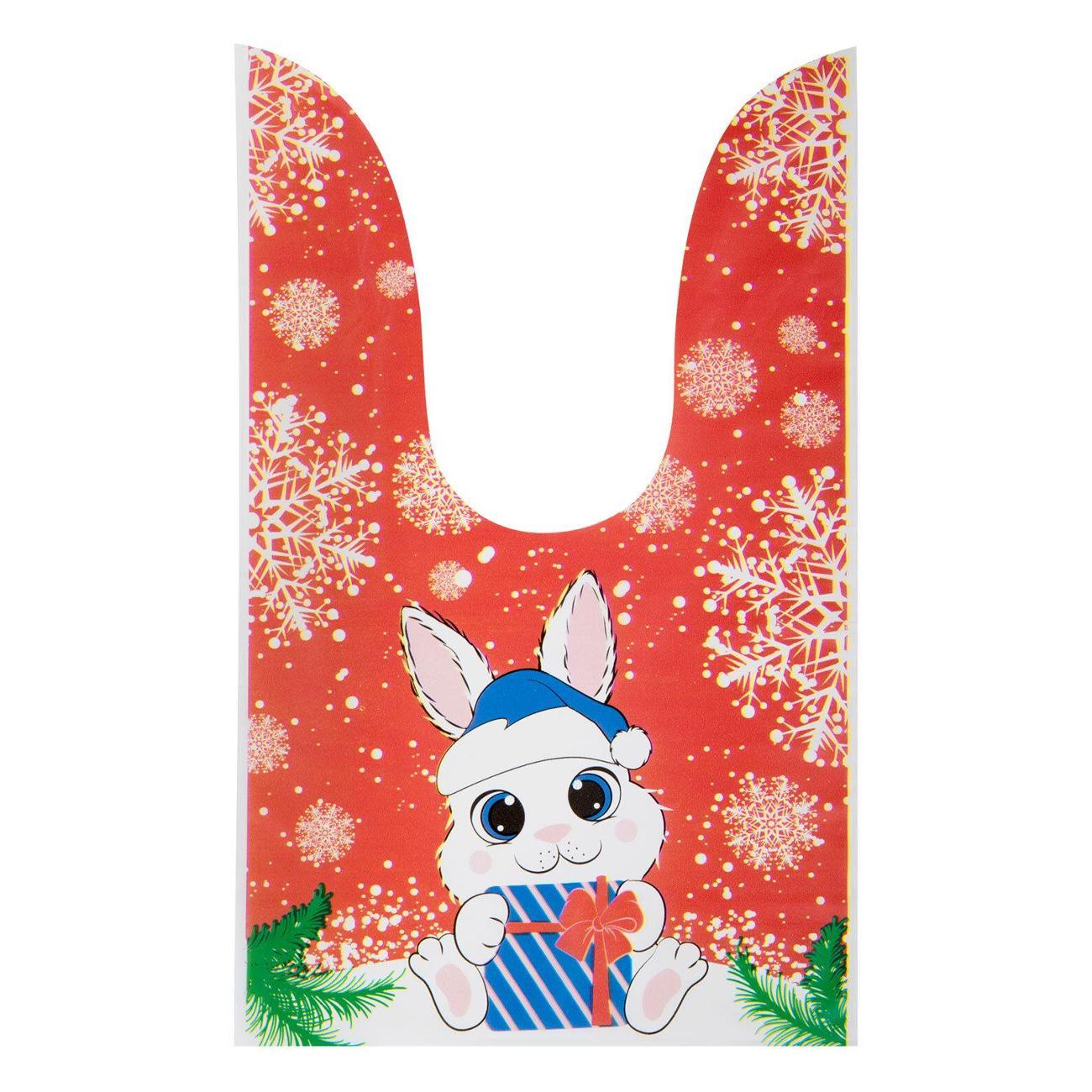 Пакет упаковочный Золотая сказка с зажимами 23х13,8см 35шт