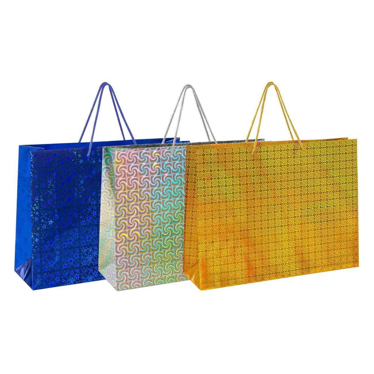 Пакет упаковочный Золотая сказка 45x13x33см 3шт