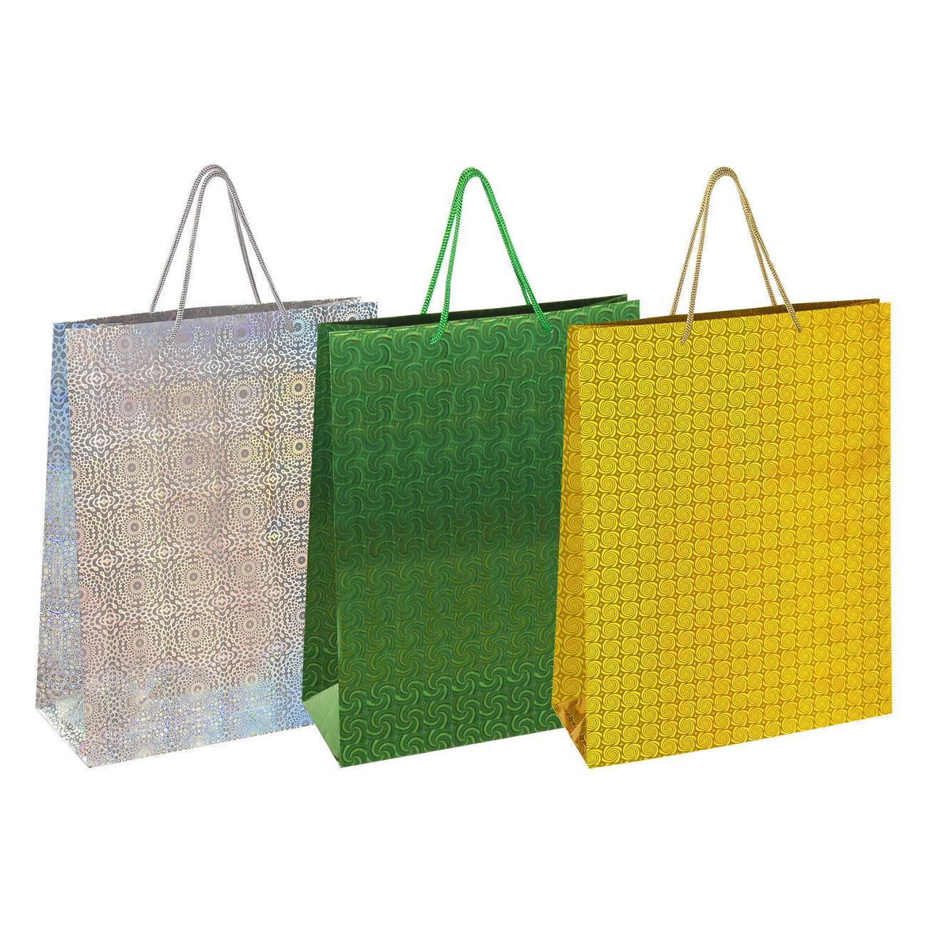 Пакет упаковочный Золотая сказка 33x13x45см 3шт
