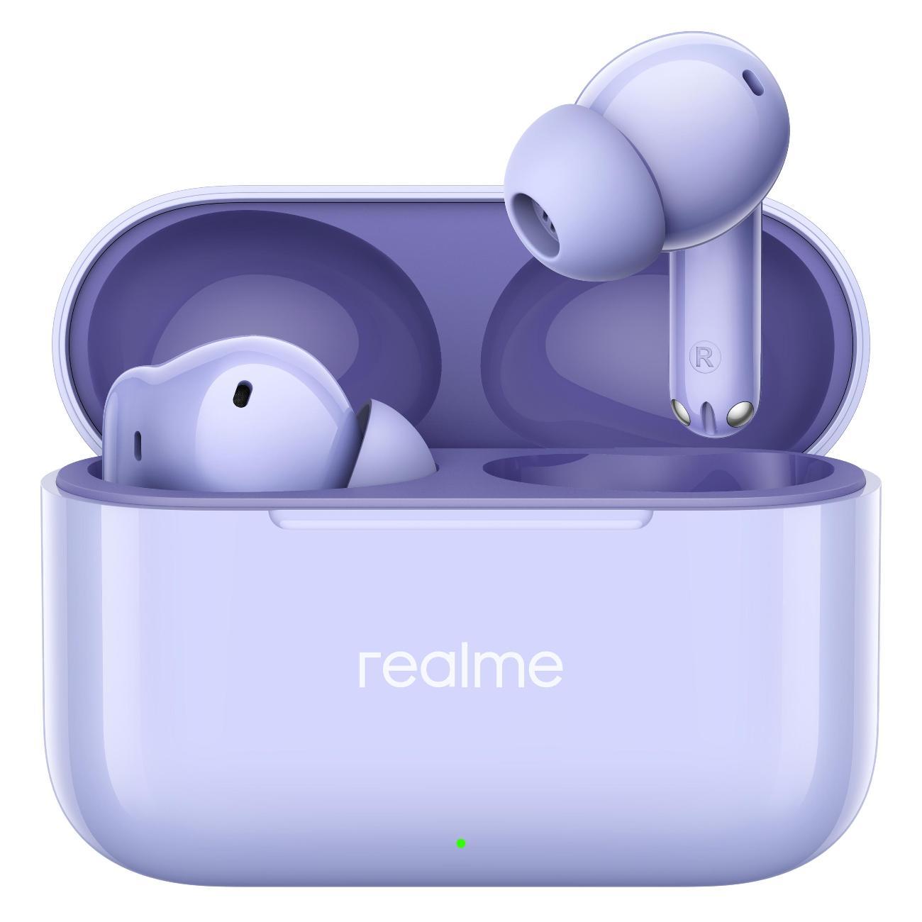 Наушники True Wireless realme Buds T200 Purple