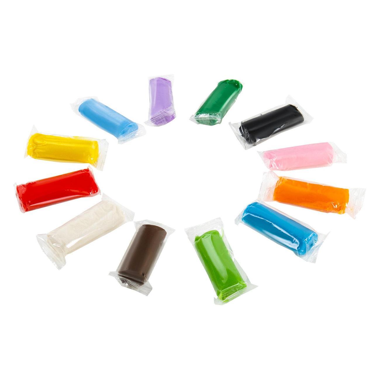 Пластилин Пифагор 12 цв., 360г 104546