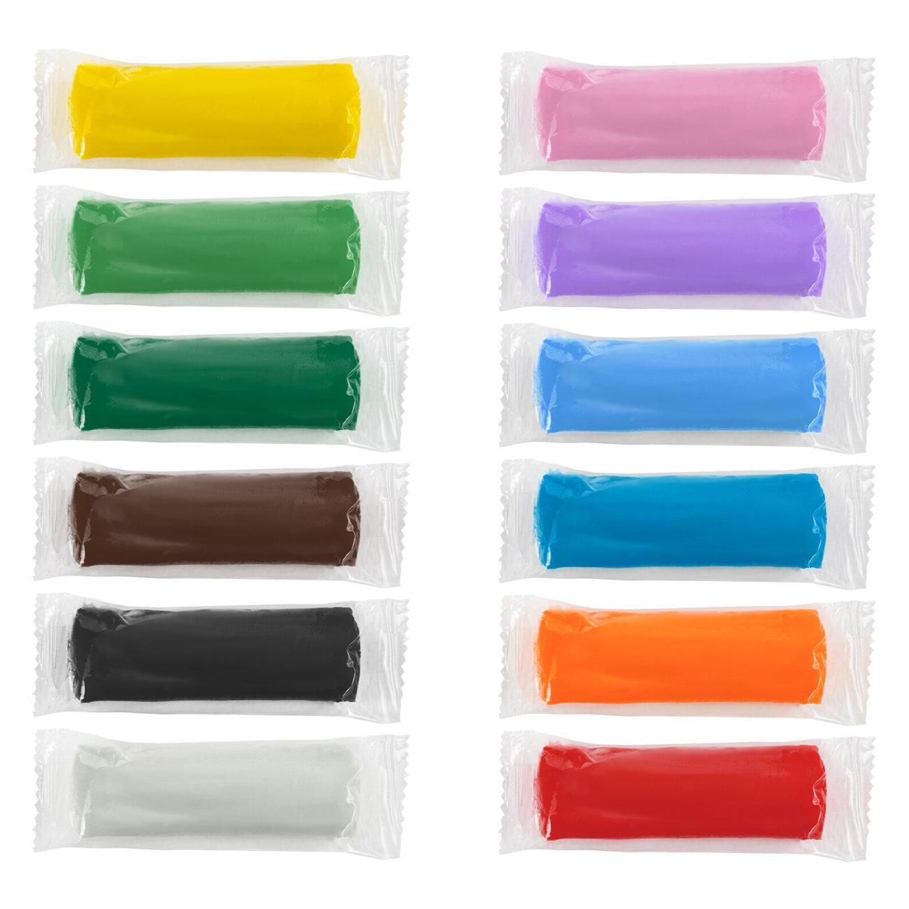 Пластилин Пифагор 12 цв., 360г 104546