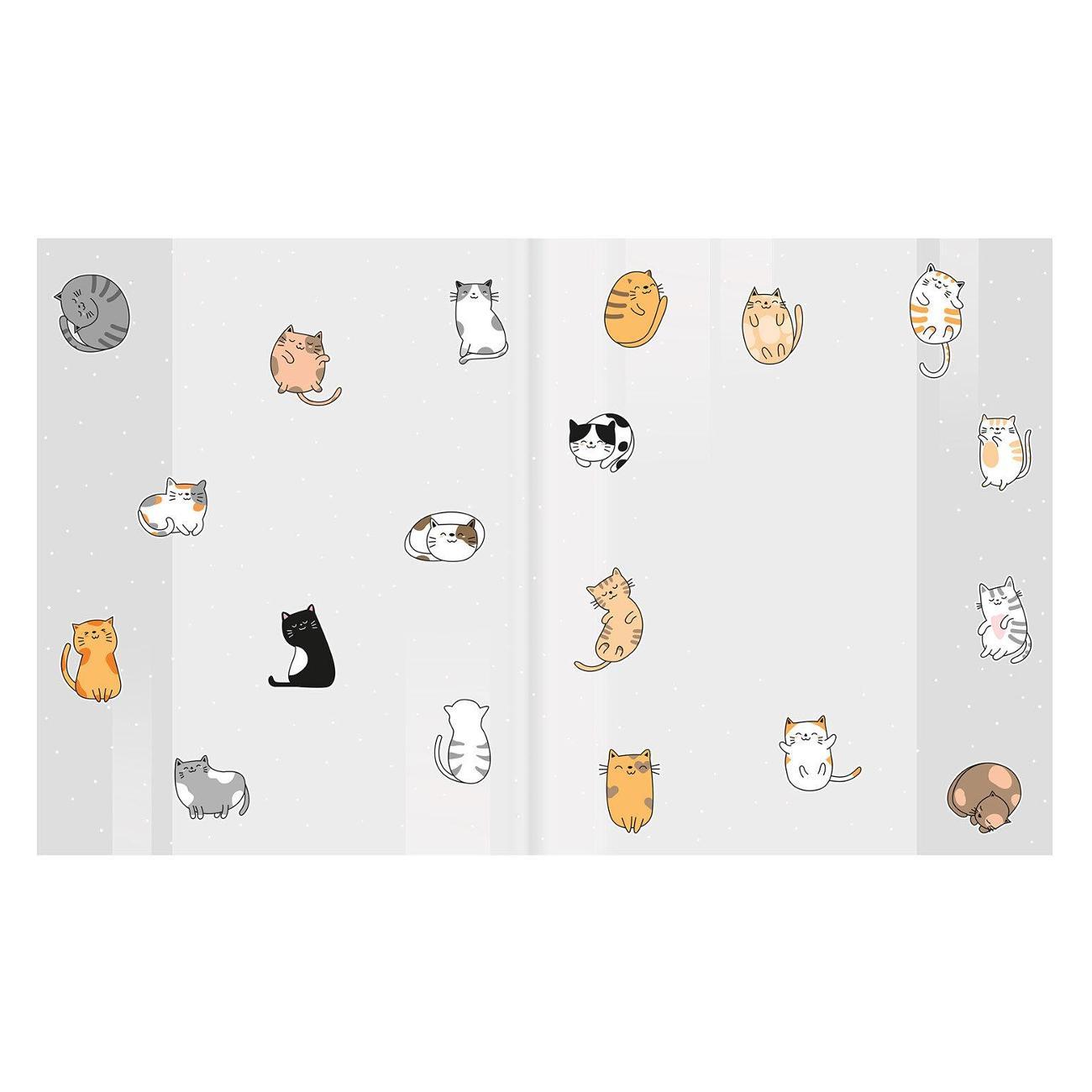 Обложка для книги FUNSTER ПП д/тетр и дн 10шт 210*350мм CATS