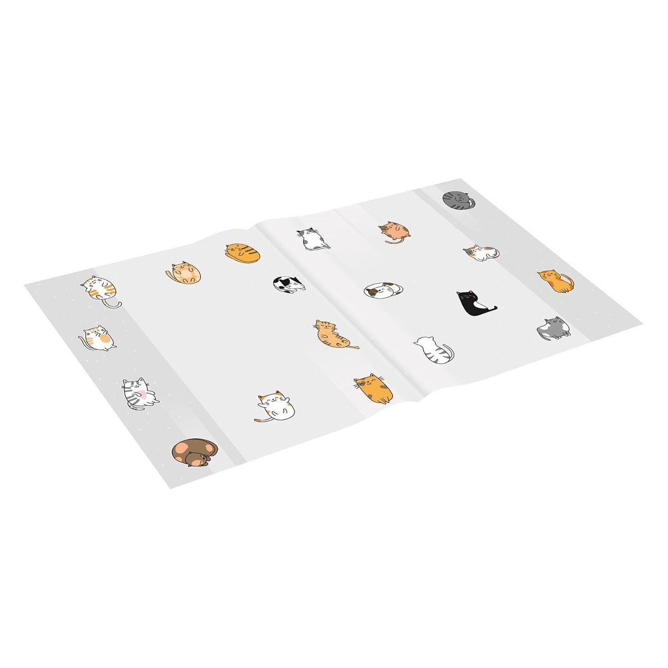 Обложка для книги FUNSTER ПП д/тетр и дн 10шт 210*350мм CATS