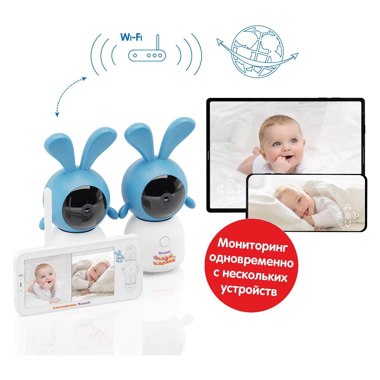 Видеоняня Ramili RV100X2KROSH