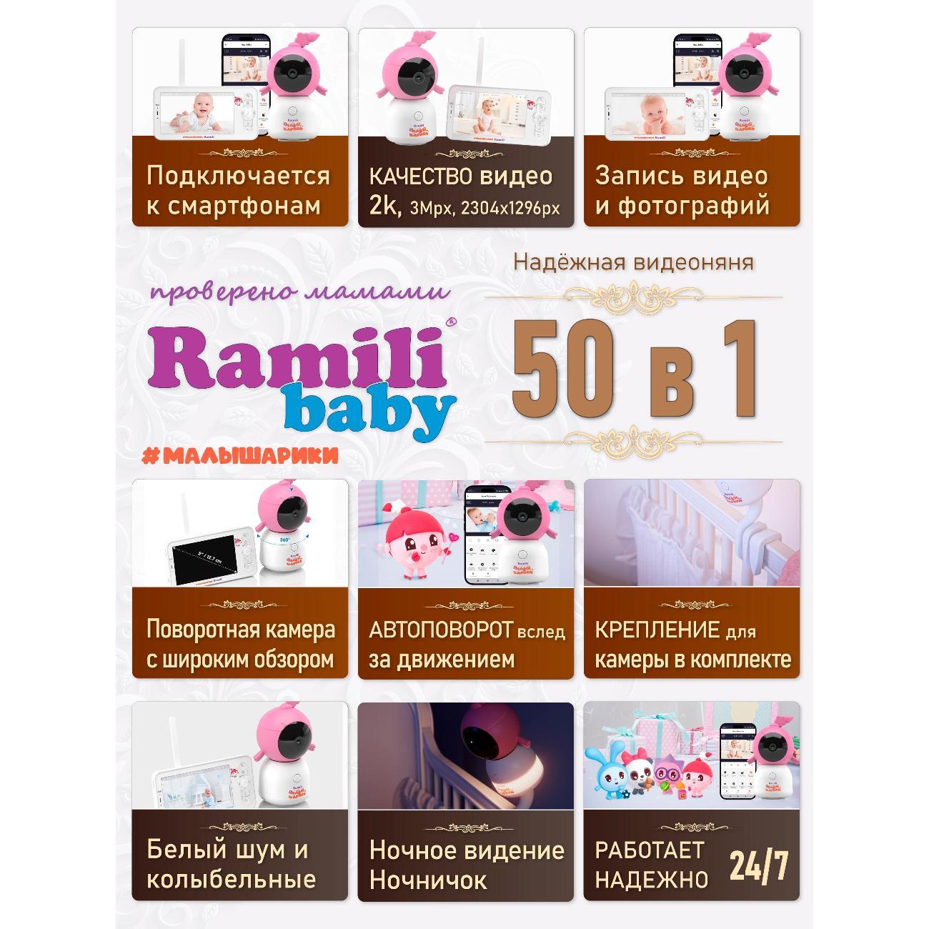 Видеоняня Ramili RV100NUSHA