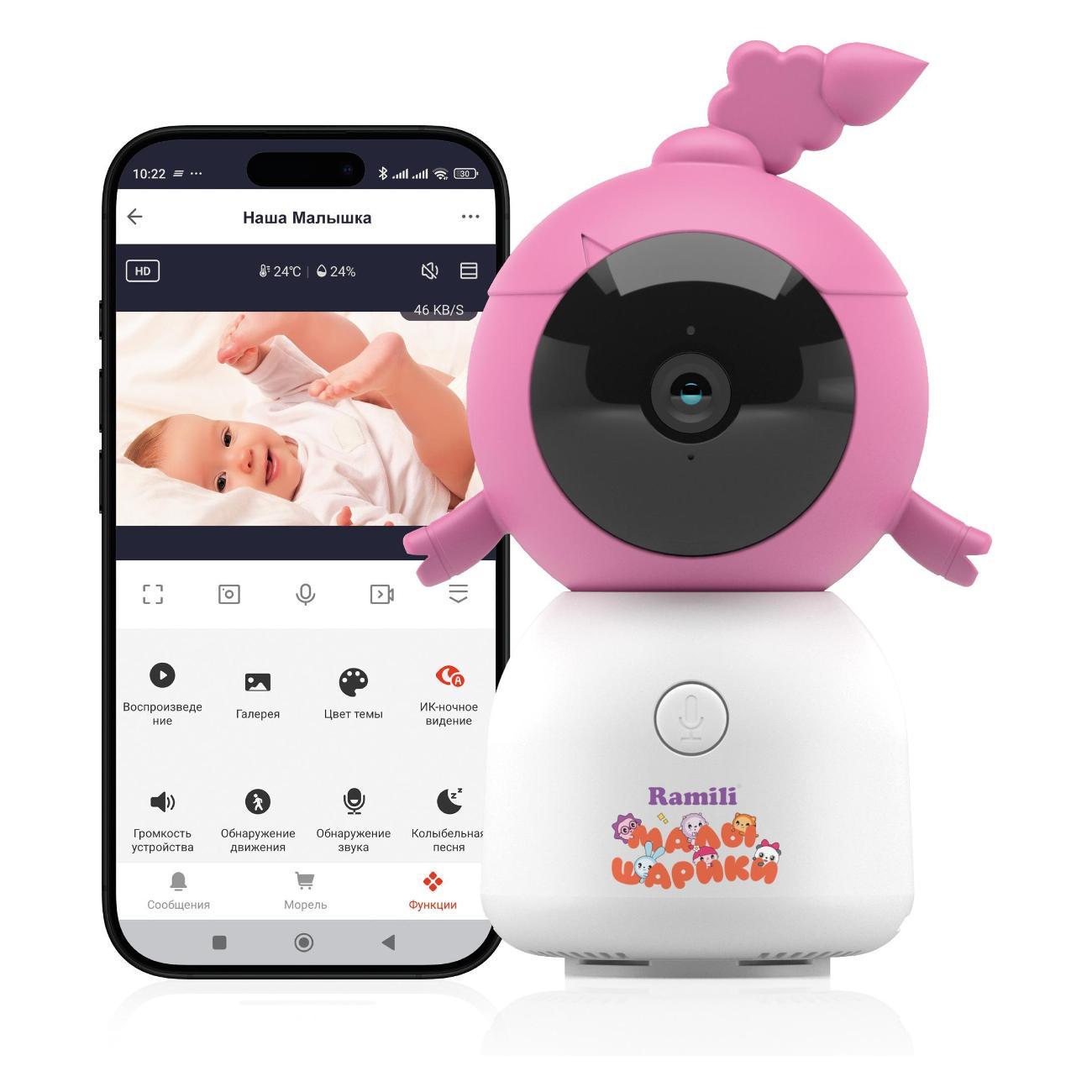 Видеоняня Ramili RV100CNUSHA