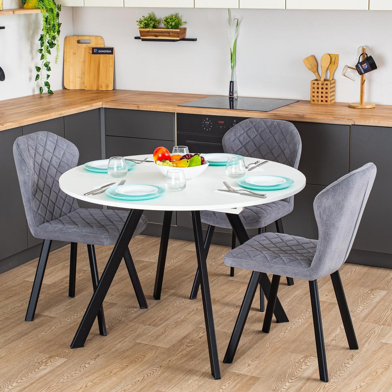 Стол обеденный Домотека Вита К-1 БЛ 95 ЧР