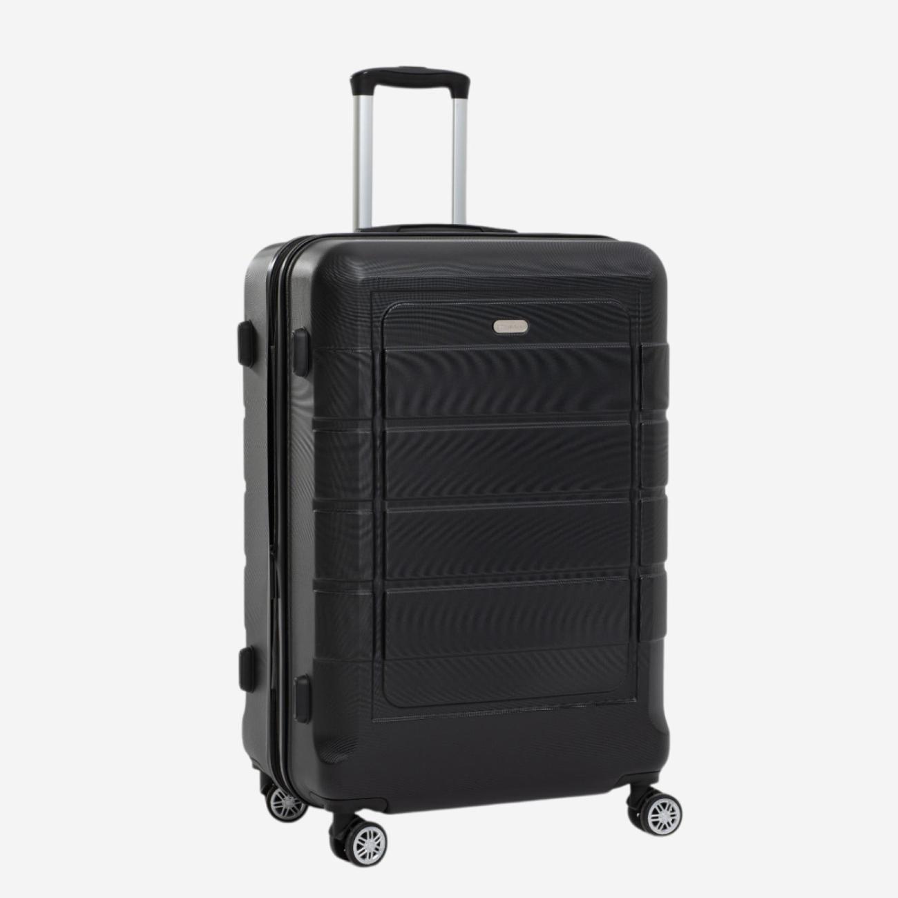 Чемодан FEELWAY на колесах M черный