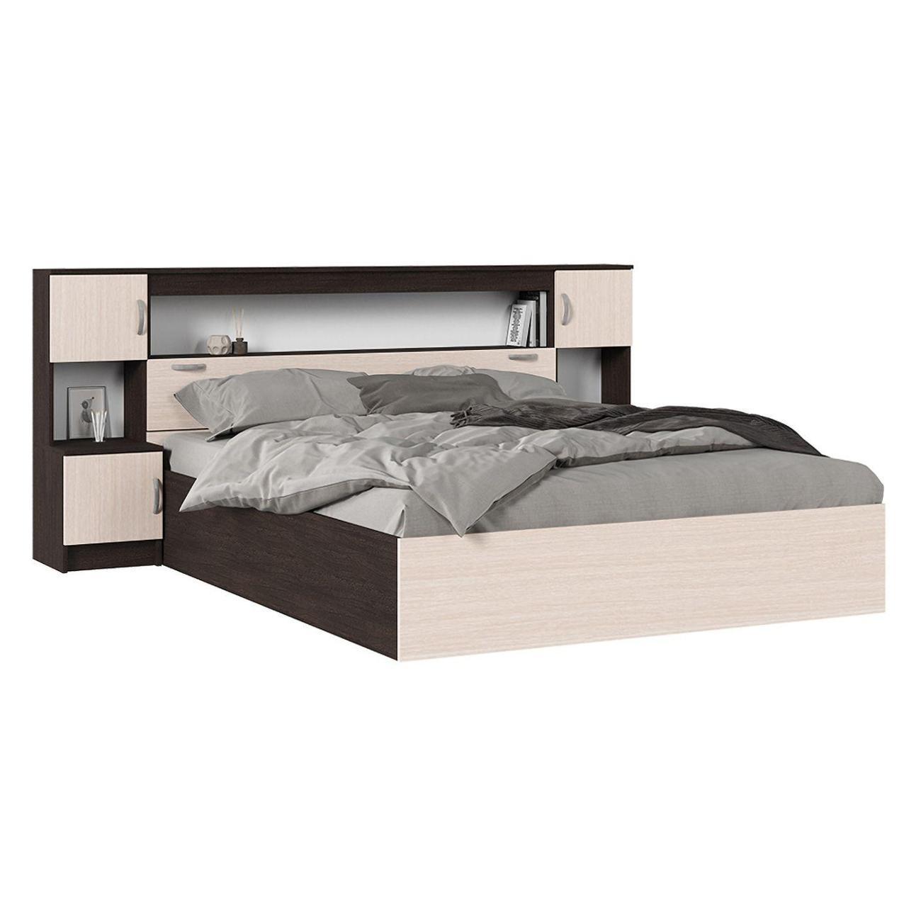 Кровать Правила мебели Бриз венге (173921)