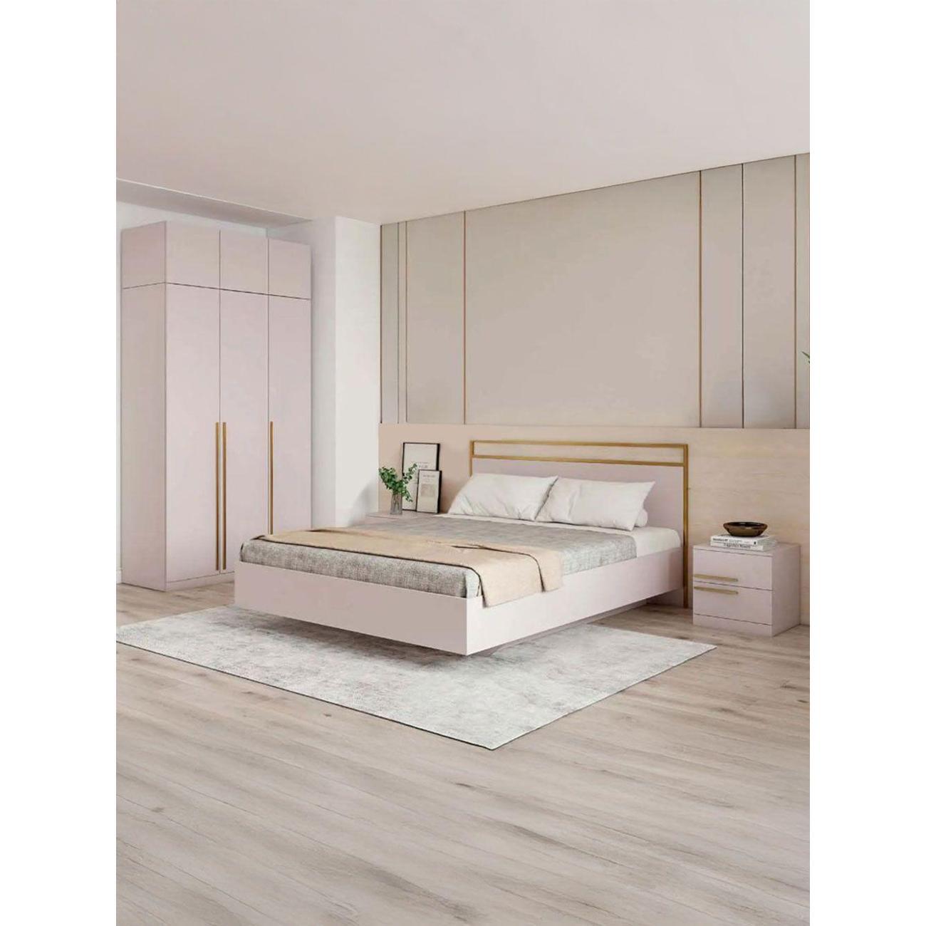 Кровать Правила мебели Николь ПМ кашемир (192407)