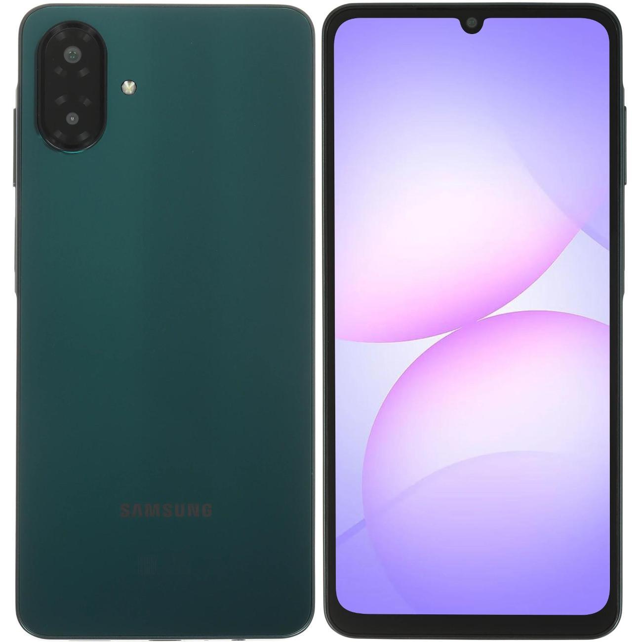 Смартфон Samsung Galaxy A07 6/128GB темно-зеленый (зеленый)