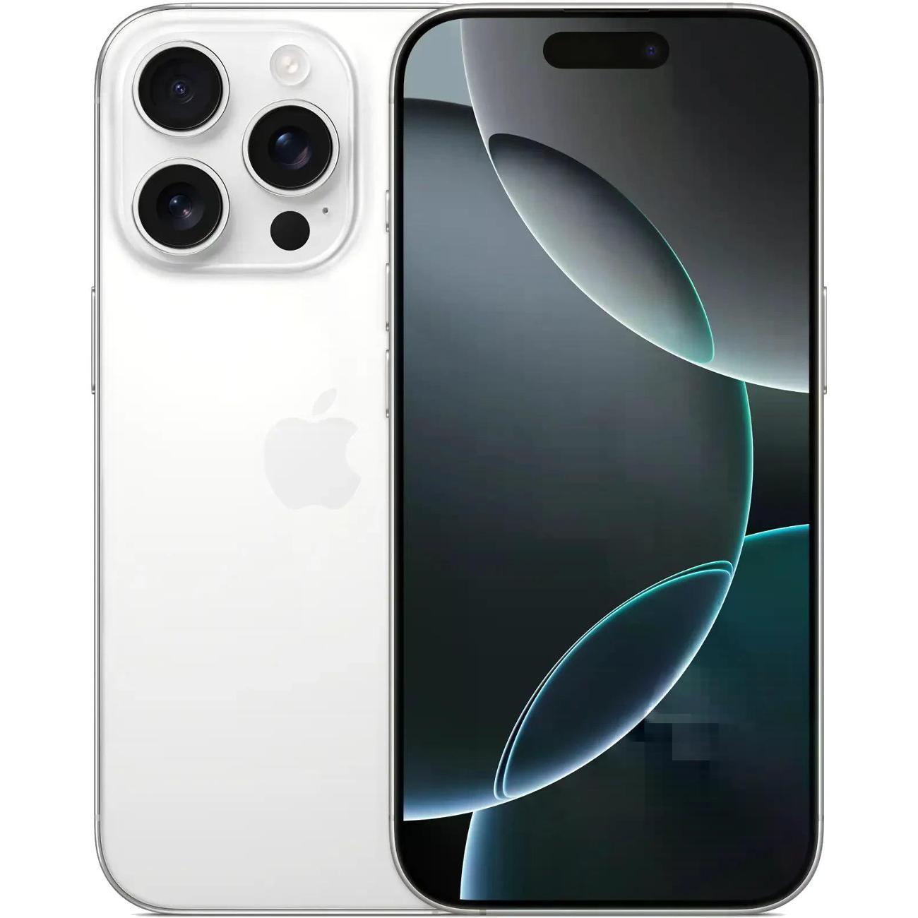 Смартфон Apple iPhone 16 Pro 128GB nanoSim/eSim белый титан
