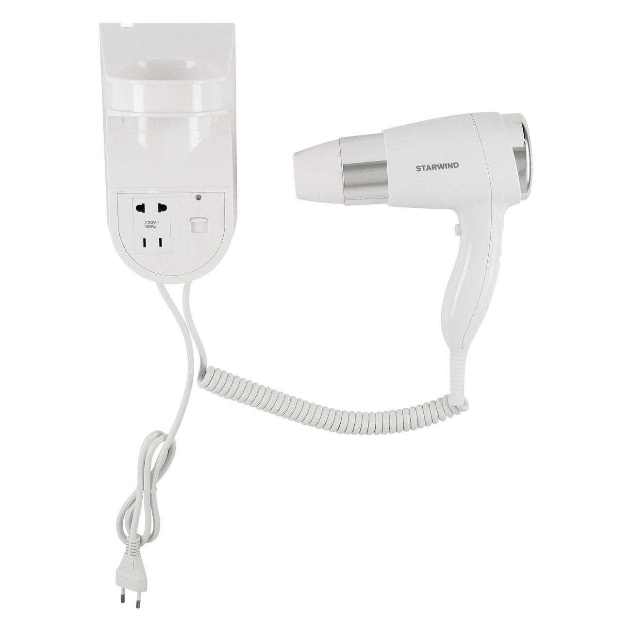 Фен настенный для волос Starwind SW-HD876