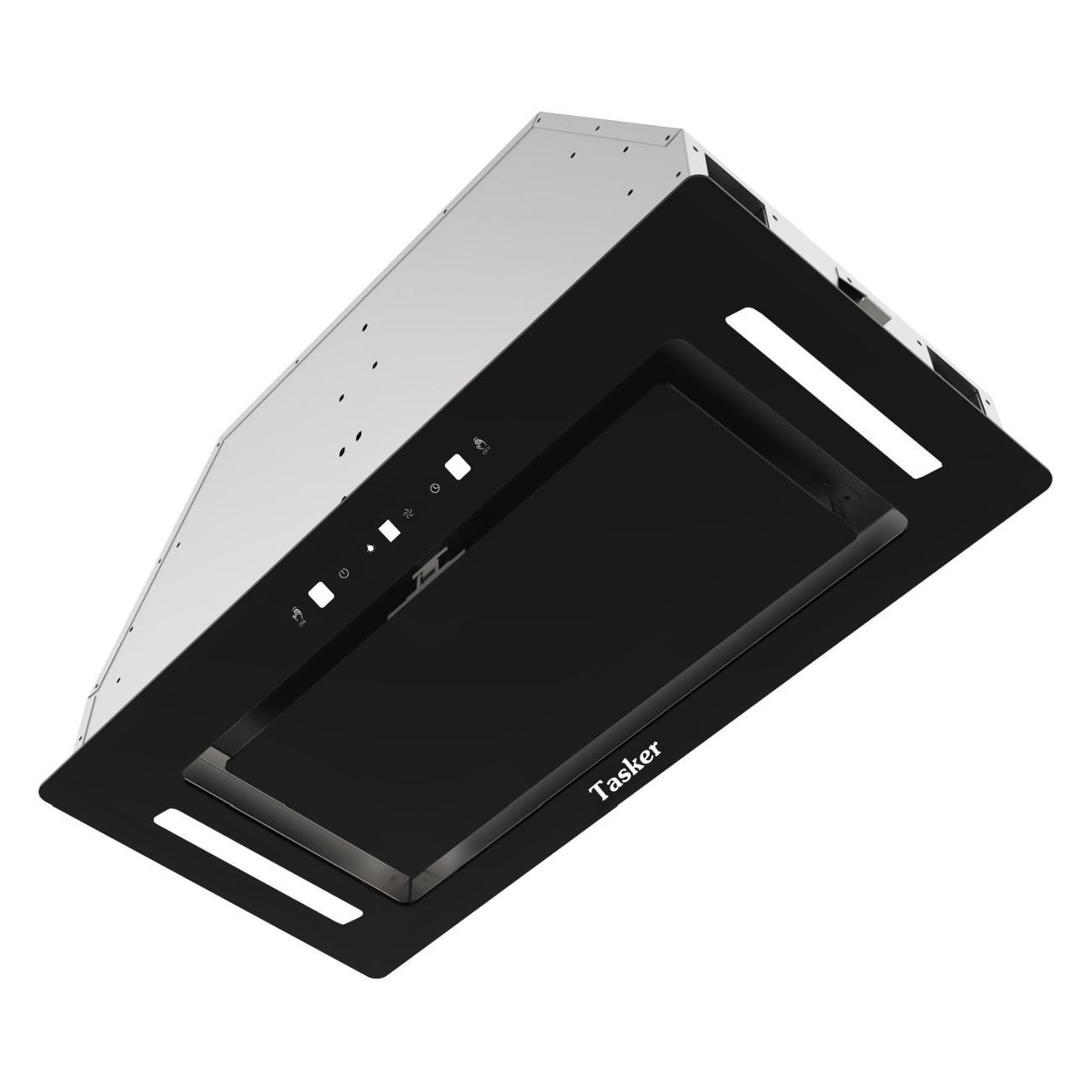 Вытяжка встраиваемая TASKER Power 600 Glass черный