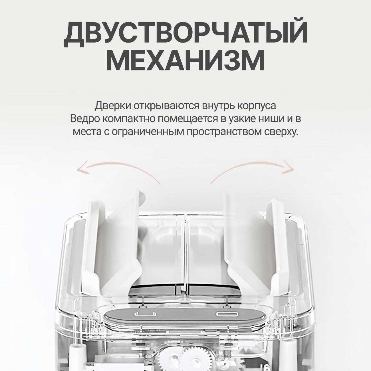 Ведро для мусора Tesler STB-2012 WHITE