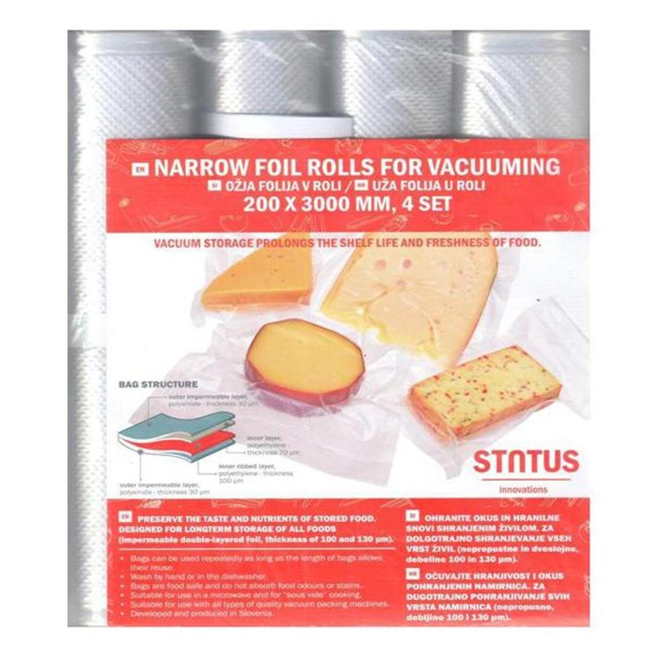 Пакет, рулон для вакуумного упаковщика Status 00-00000910