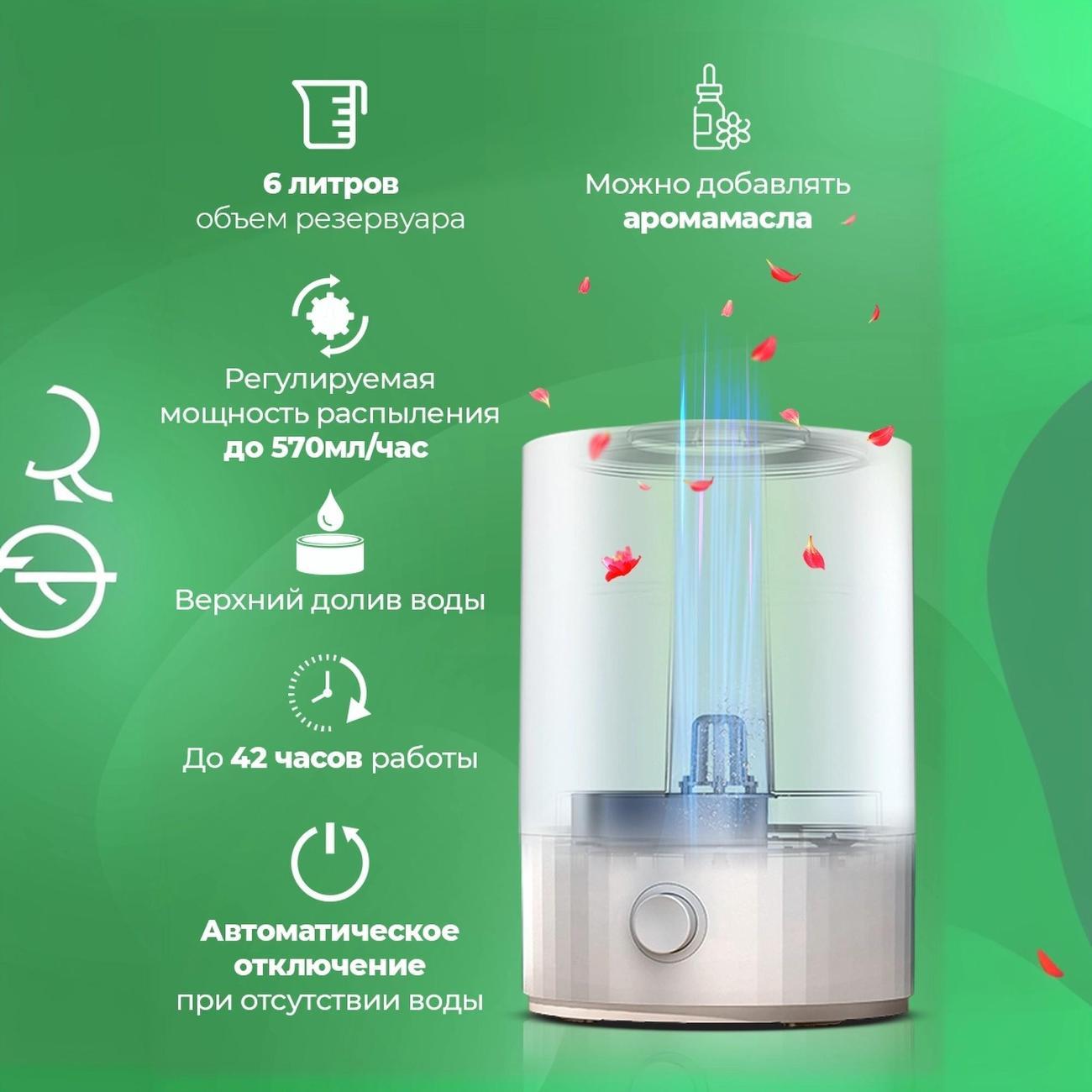 Воздухоувлажнитель WEASTRO BHW-6L-M