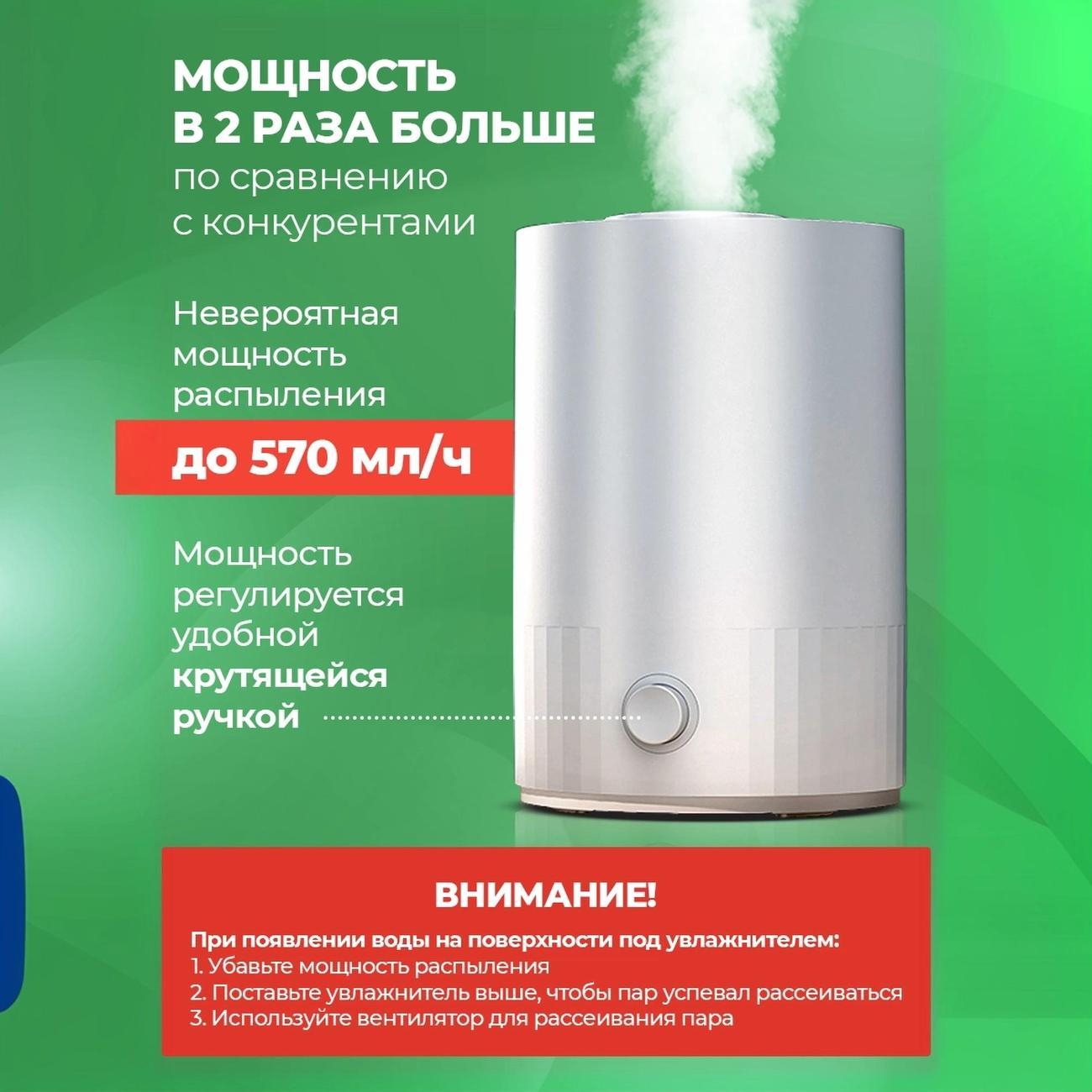 Воздухоувлажнитель WEASTRO BHW-6L-M