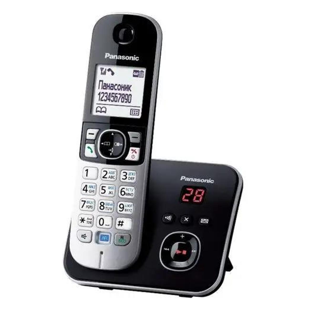 Телефон DECT Panasonic KX-TG6821RUB