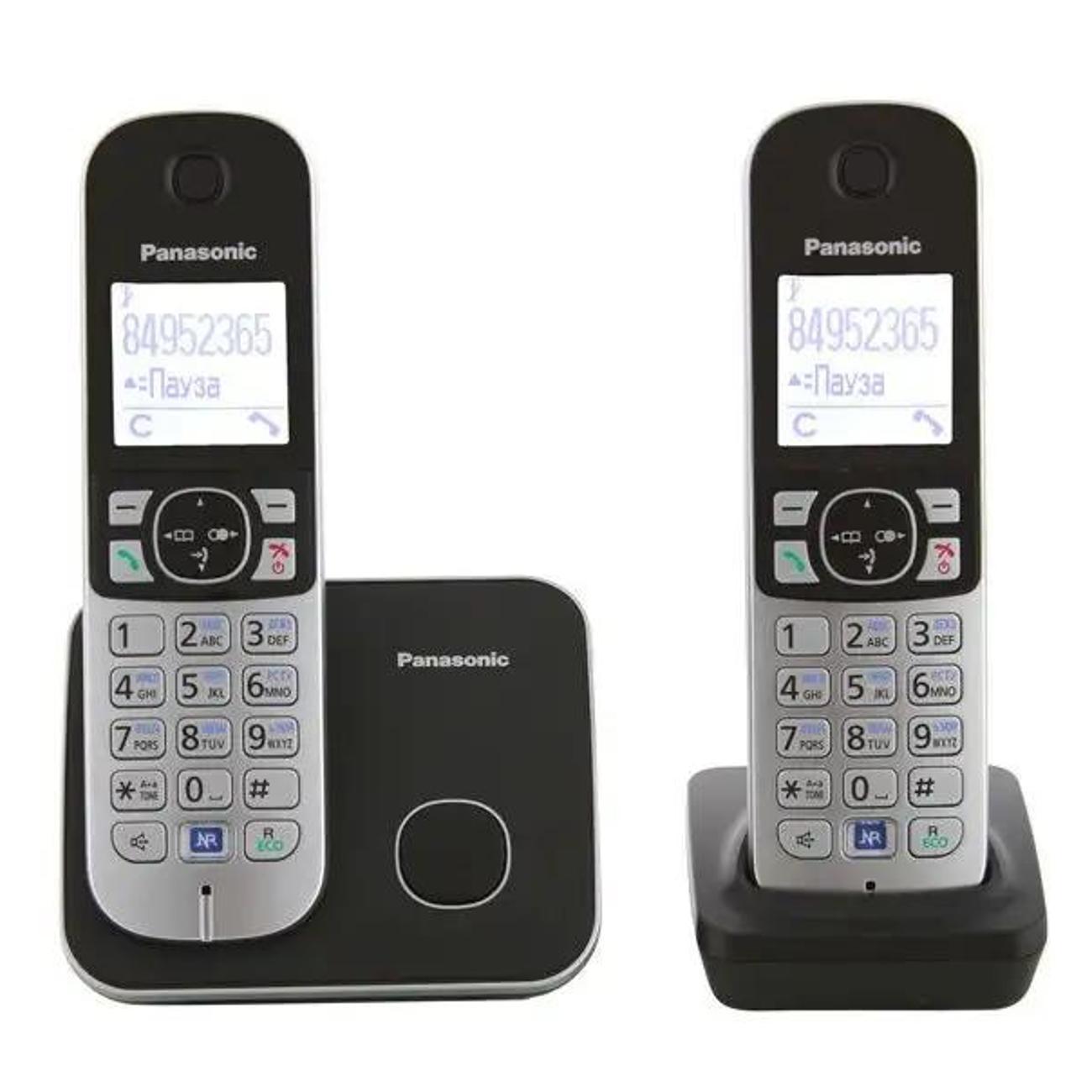 Телефон DECT Panasonic KX-TG6812RUB