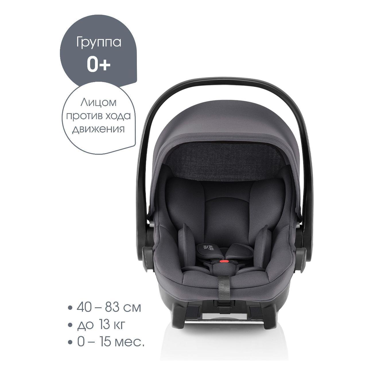 Автокресло Britax Roemer BABY-SAFE CORE Midnight серый