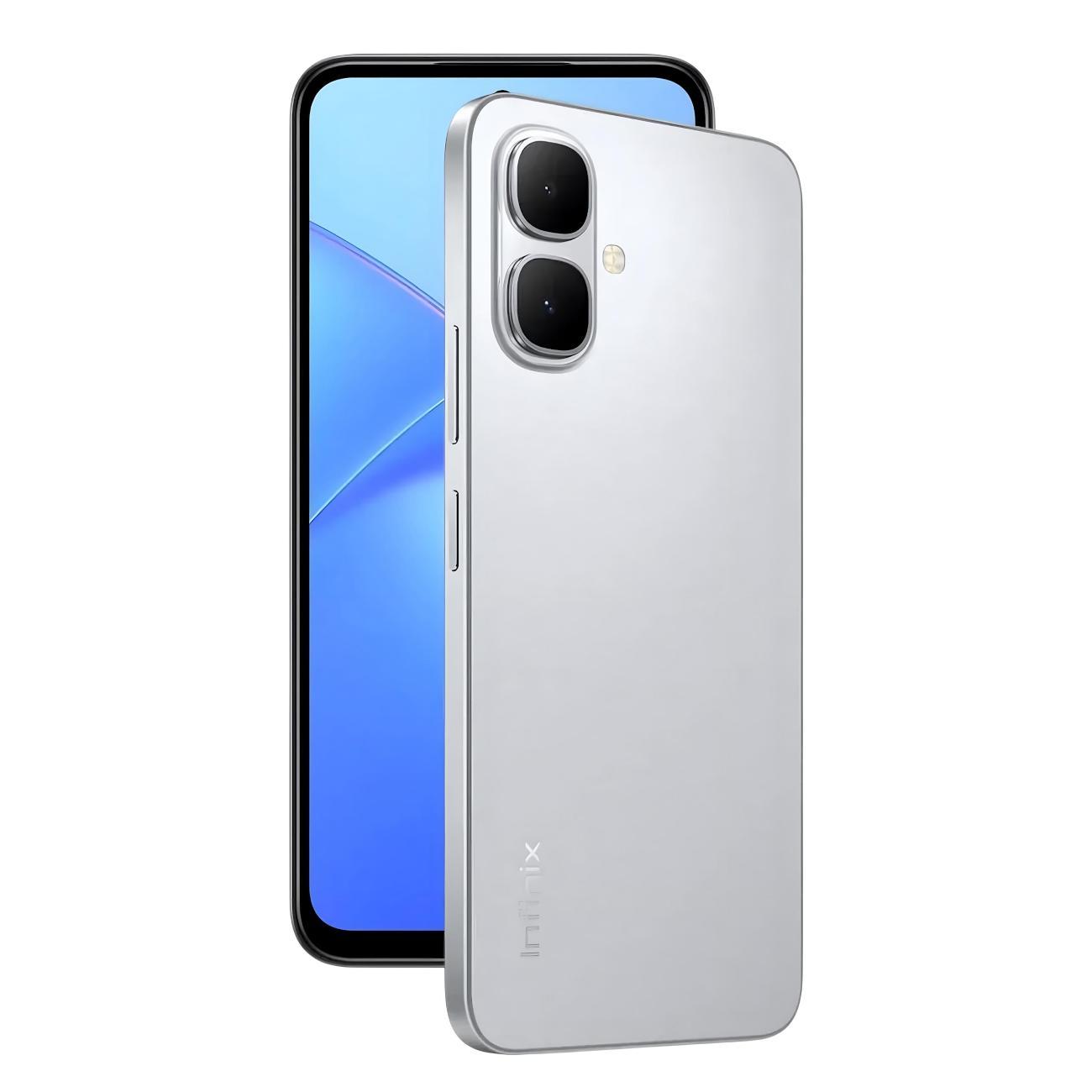 Смартфон Infinix SMART 10 3/64GB титановый серебристый