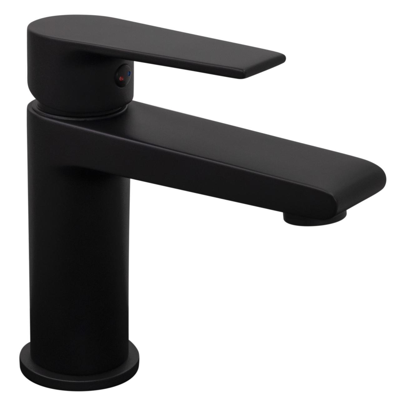 Смеситель Stella Polar Кламар S3011 однорычажный, матовый черный