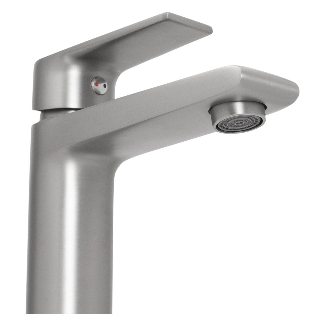 Смеситель Stella Polar Кламар S3011 однорычажный, сатин