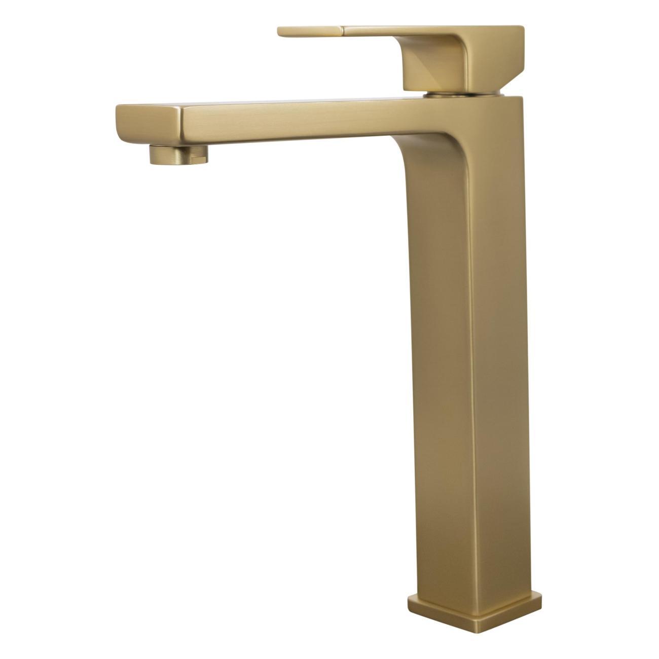 Смеситель Stella Polar Авиньон S3021-3 однорычажный, матовое золото