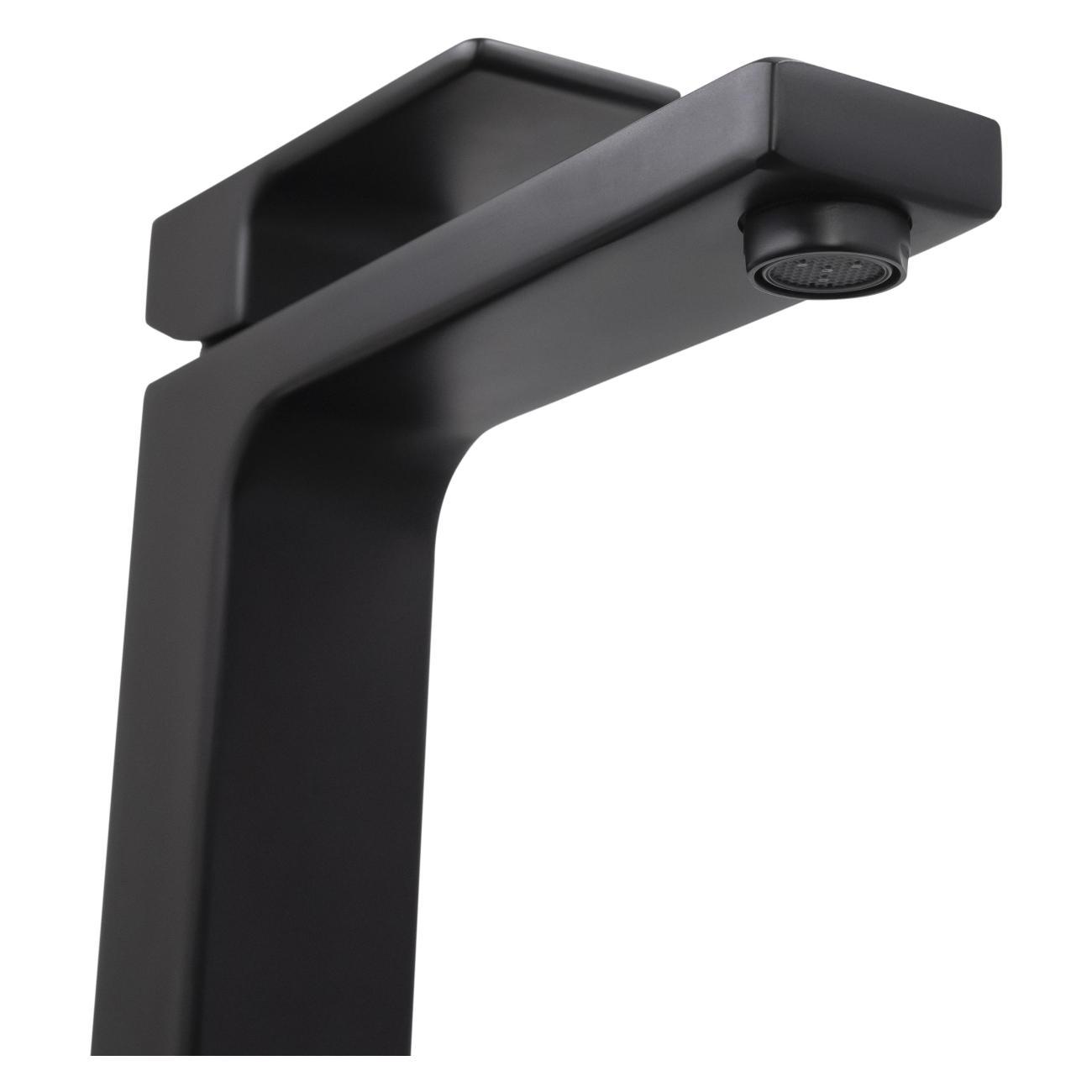 Смеситель Stella Polar Авиньон S3021-3 однорычажный, матовый черный