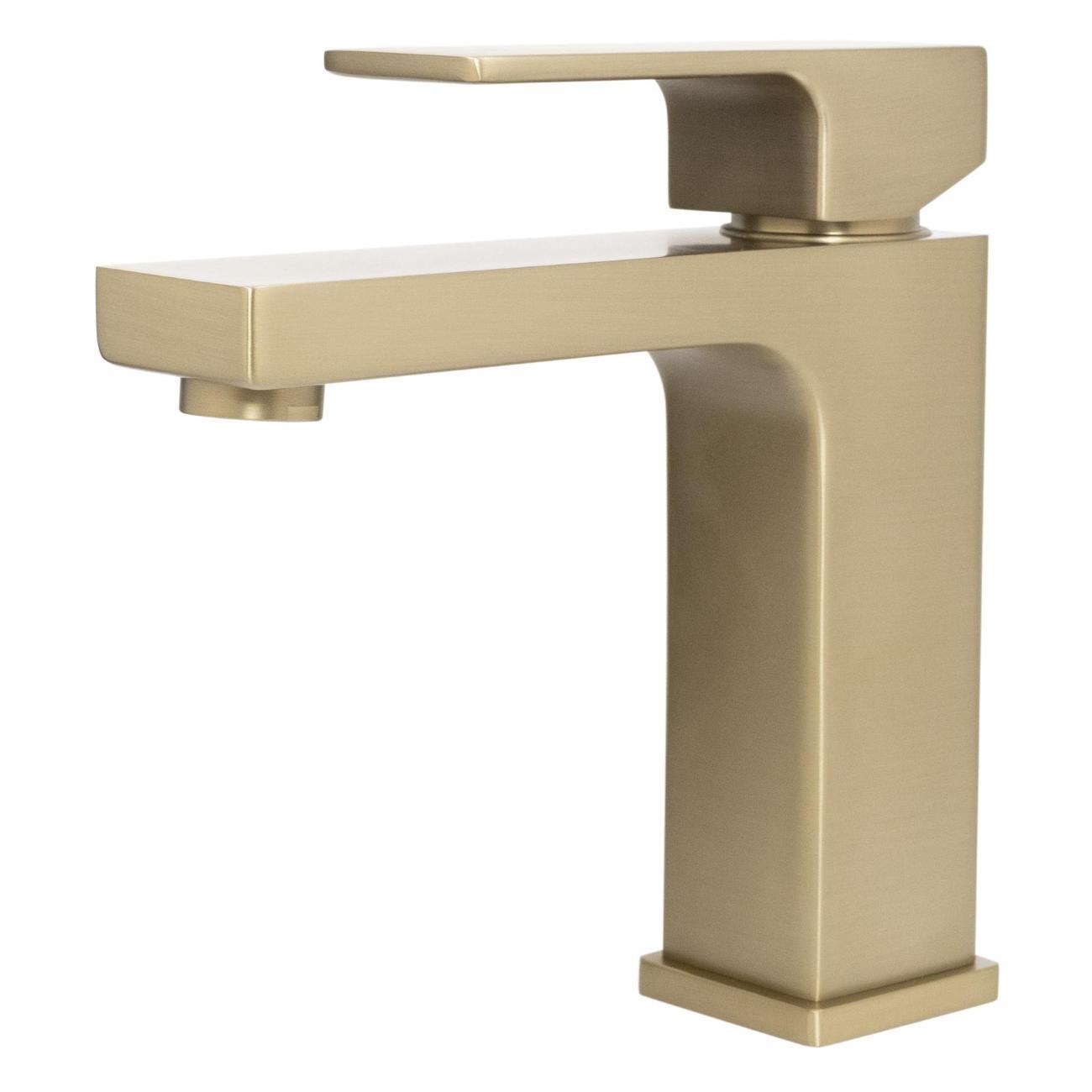 Смеситель Stella Polar Савойя S3021 однорычажный, матовое золото