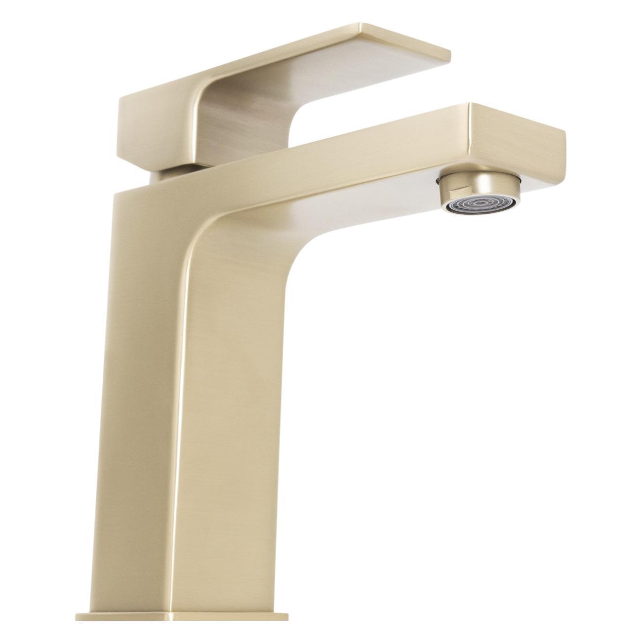 Смеситель Stella Polar Савойя S3021 однорычажный, матовое золото