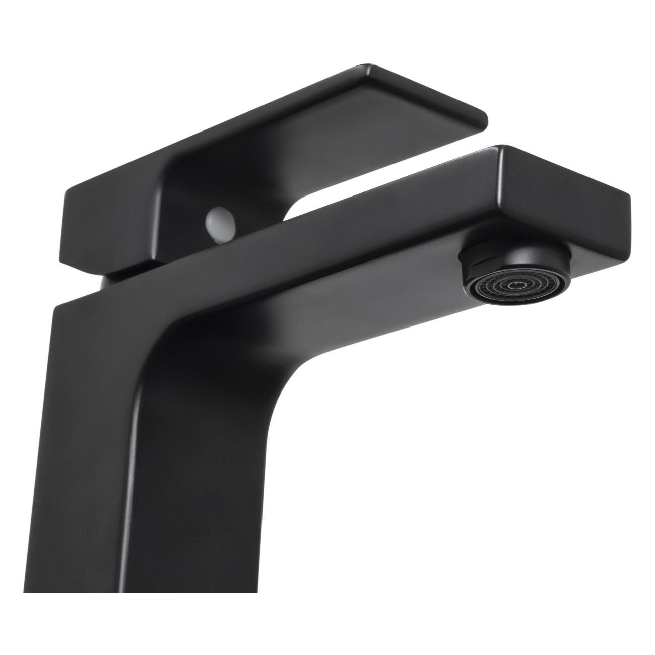 Смеситель Stella Polar Савойя S3021 однорычажный, матовый черный