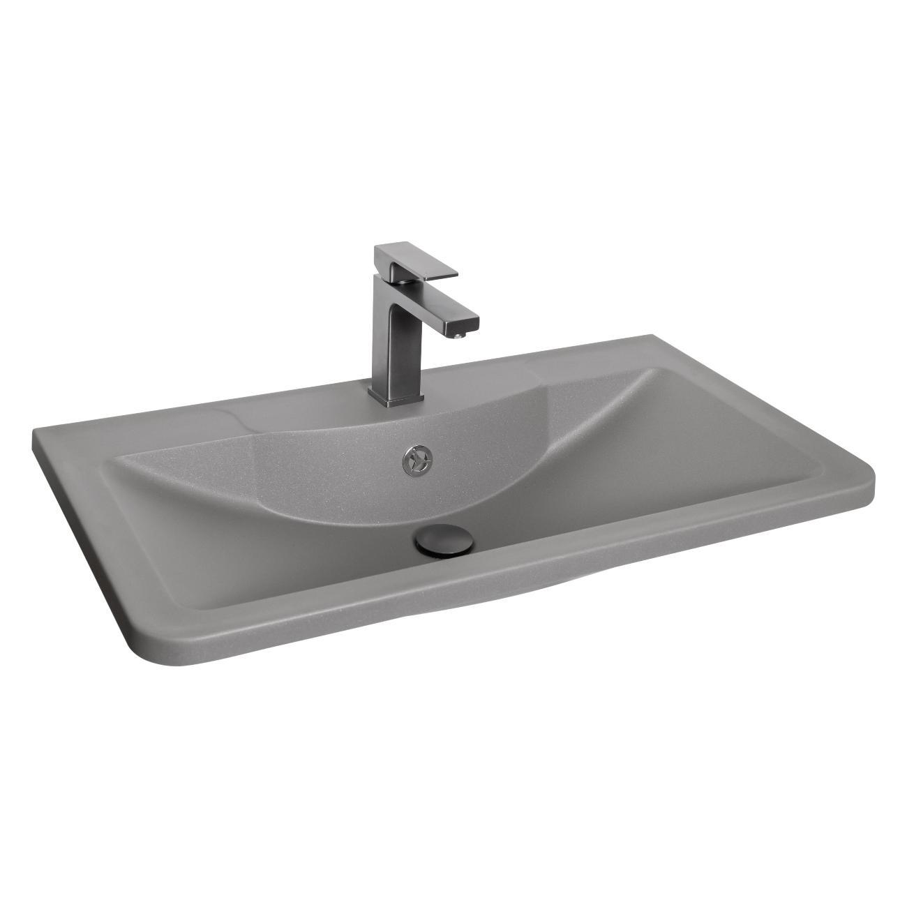 Смеситель Stella Polar Савойя S3021 однорычажный, оружейная сталь